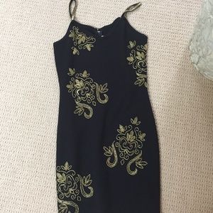 Women's Black Knit Dress